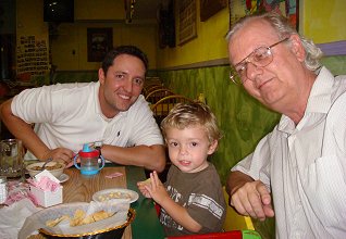 Tim, Jackson, and Ken the Birthday Boy