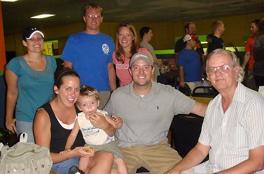 The group at the alley