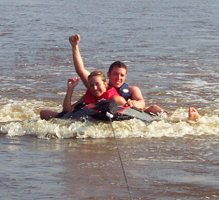 Tim and Heather trying it out together